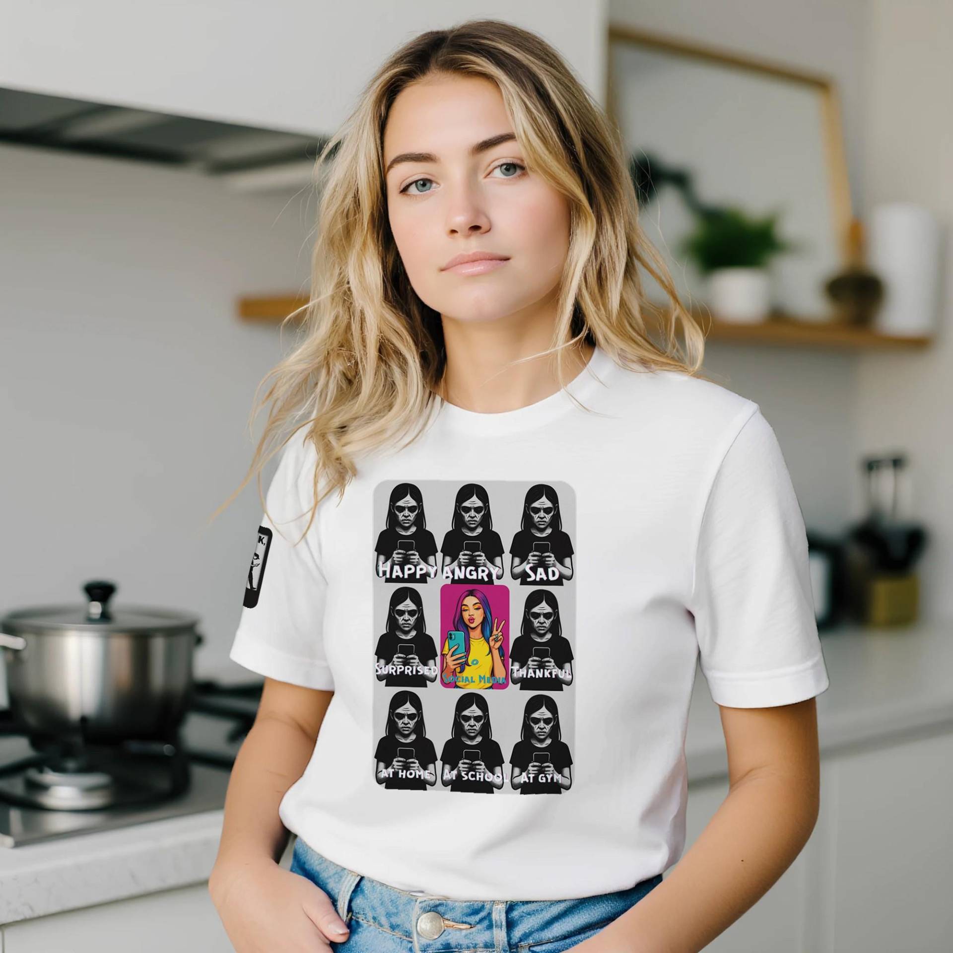 The Truth Of The Youth - Premium Unisex Crewneck T-Shirt von ReitOneDesign