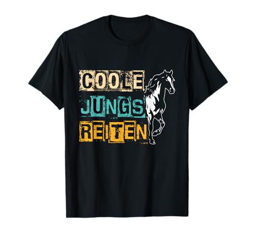 Coole Jungs Reiten, Coole Jungs T-Shirt von Reiten, Coole Jungs Designs