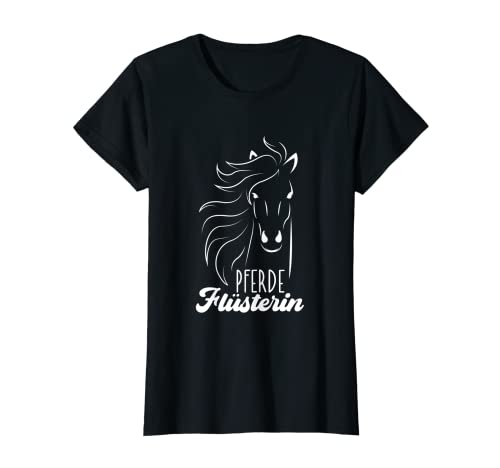 Damen Pferde Flüsterin Reiten Reitsport Reiterin T-Shirt von Reiten lernen Westernreiten Pferde Zubehör