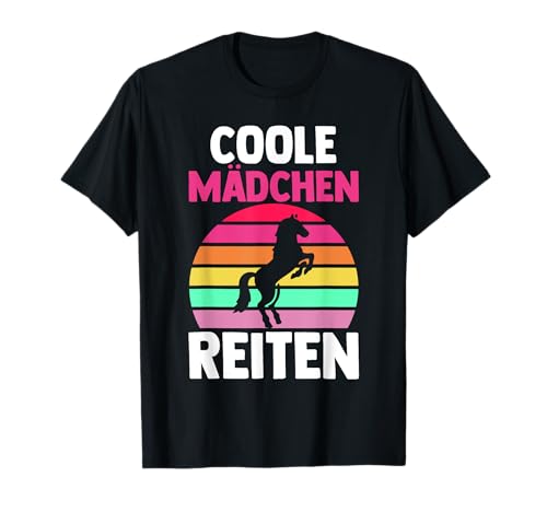 Reiterin Pferd Coole Mädchen Reiten T-Shirt Reiterin Pferd Coole Mädchen Reiten T-Shirt von Reitlehrer Reiter Pony Pferd Reiten Geschenk