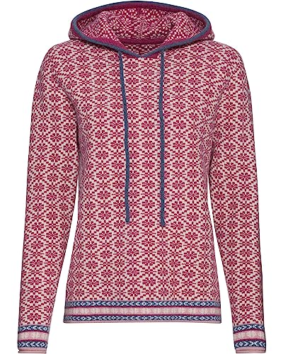 Reitmayer Jacquard-Kapuzenpullover Pink 42 von Reitmayer