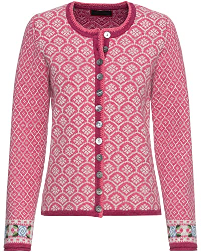 Reitmayer Jacquard-Strickjacke Pink 38 von Reitmayer