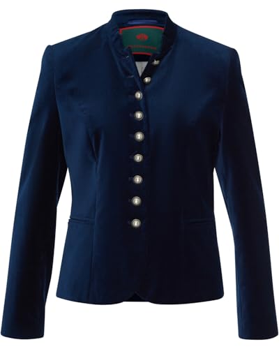 Reitmayer Kurze Samtjacke Dunkelblau, 40 von Reitmayer