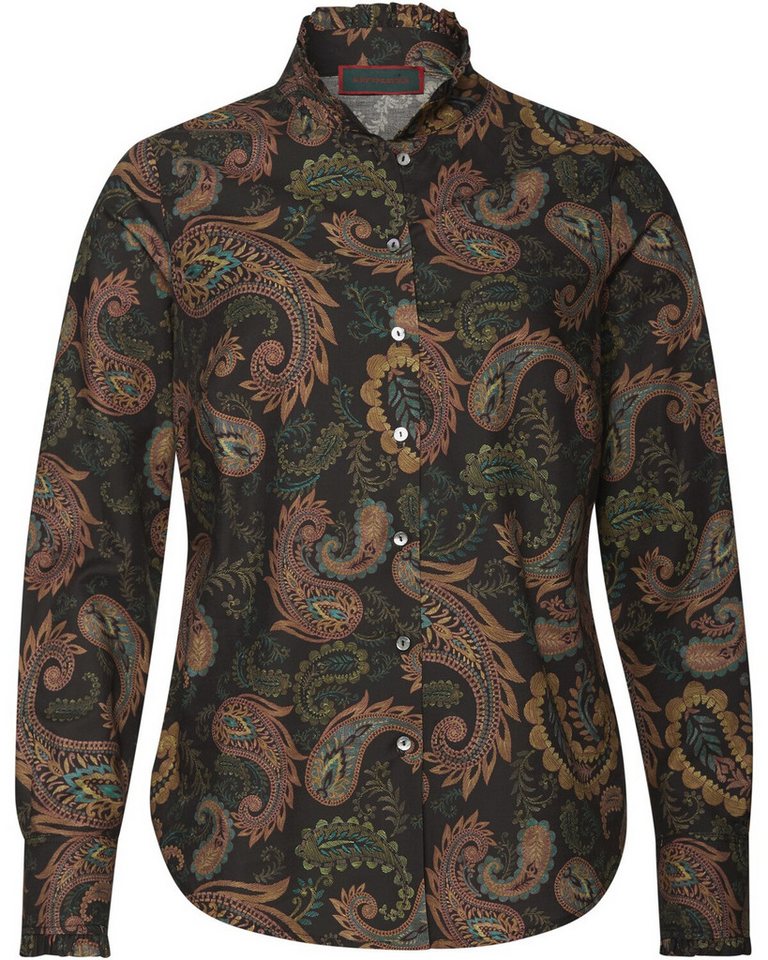 Reitmayer Langarmbluse Stehkragenbluse mit Paisley-Muster von Reitmayer