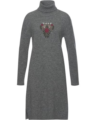 Reitmayer Strickkleid mit Hirschmotiv Grau 42 von Reitmayer