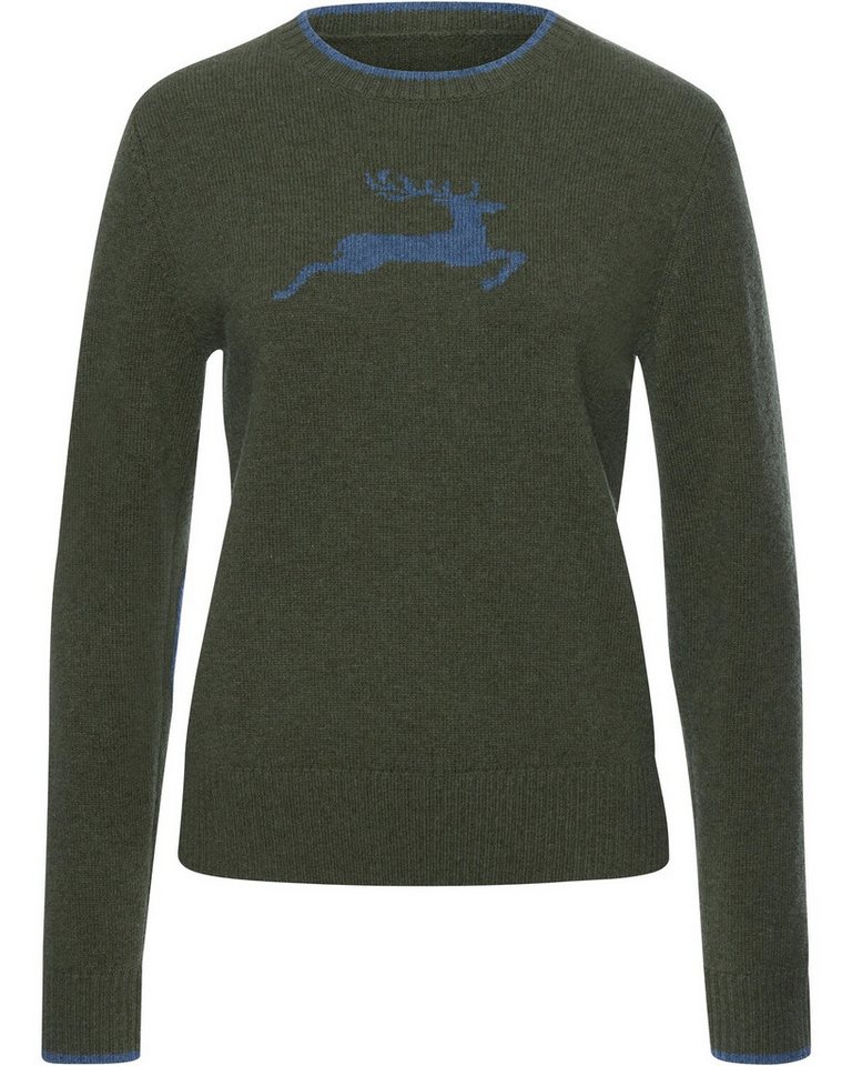 Reitmayer Strickpullover Strickpullover mit Hirschmotiv von Reitmayer