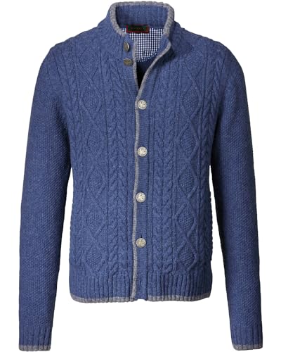 Reitmayer Zopf-Cardigan Blau 50 von Reitmayer
