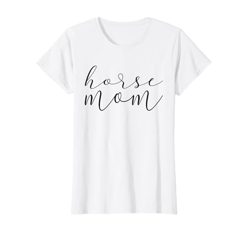 Horse Mom - Lustige Pferde Mama / Reiterin T-Shirt von Reitsport - Geschenke für Pferdebesitzer