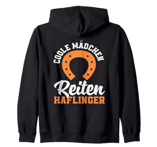 Coole Mädchen Reiten Haflinger Pony Pferd Kapuzenjacke von Reitstall Geschenkideen für Pferdefreunde & Reiter