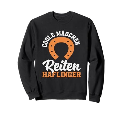 Coole Mädchen Reiten Haflinger Pony Pferd Sweatshirt von Reitstall Geschenkideen für Pferdefreunde & Reiter