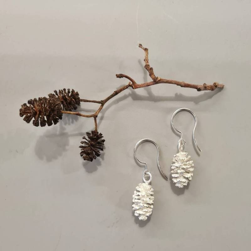 Ohrhänger Silber Naturschmuck Erle Ohrhänger Silber Naturschmuck Erle von ReizigNaturformen