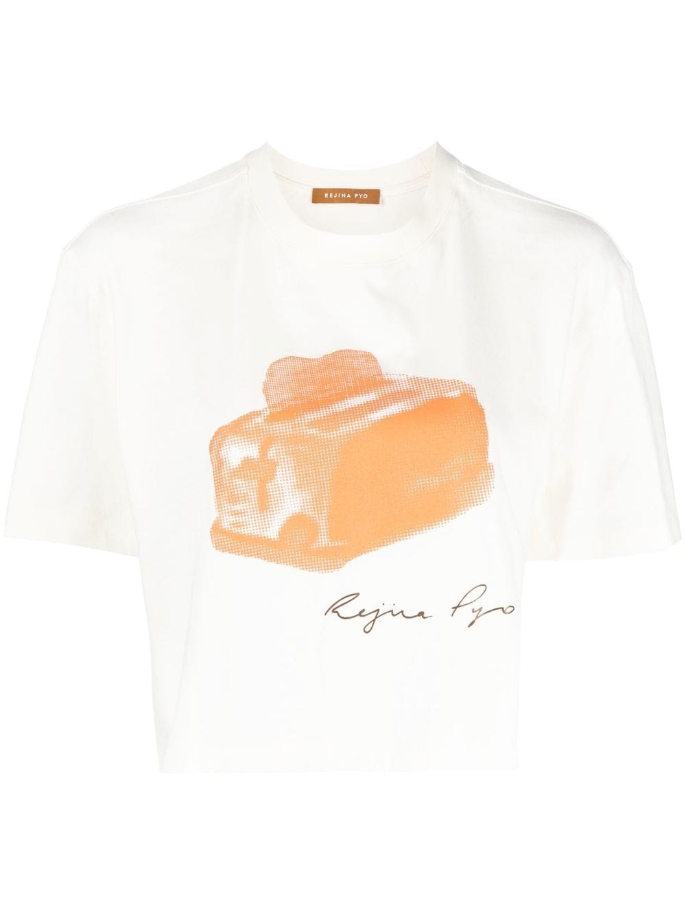 Rejina Pyo Murphy Cropped-T-Shirt - Gelb von Rejina Pyo