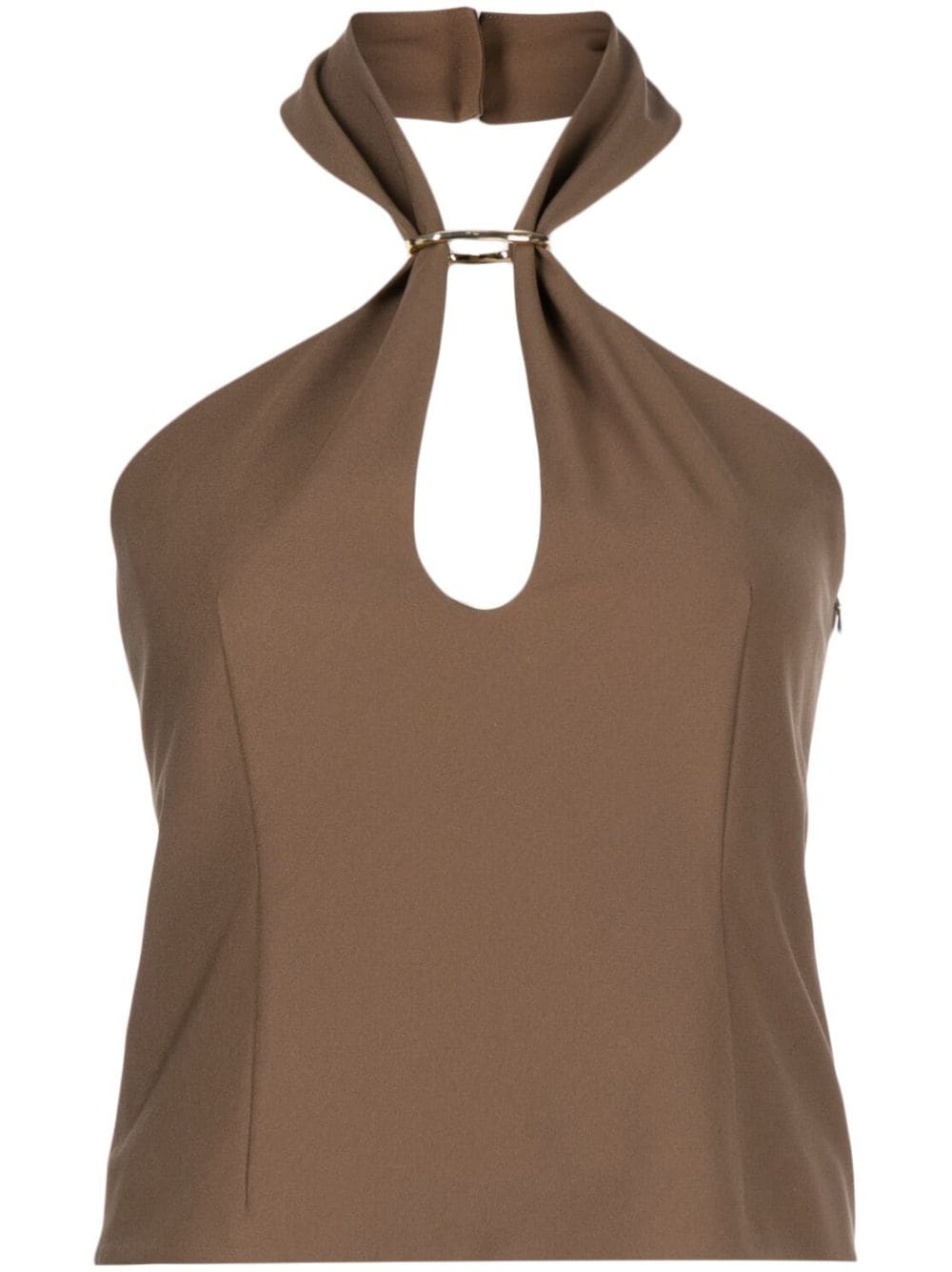 Rejina Pyo Tilda Neckholder-Top - Braun von Rejina Pyo