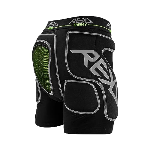 Rekd Unisex Energy Impact Short, schwarz (schwarz), XL von Rekd