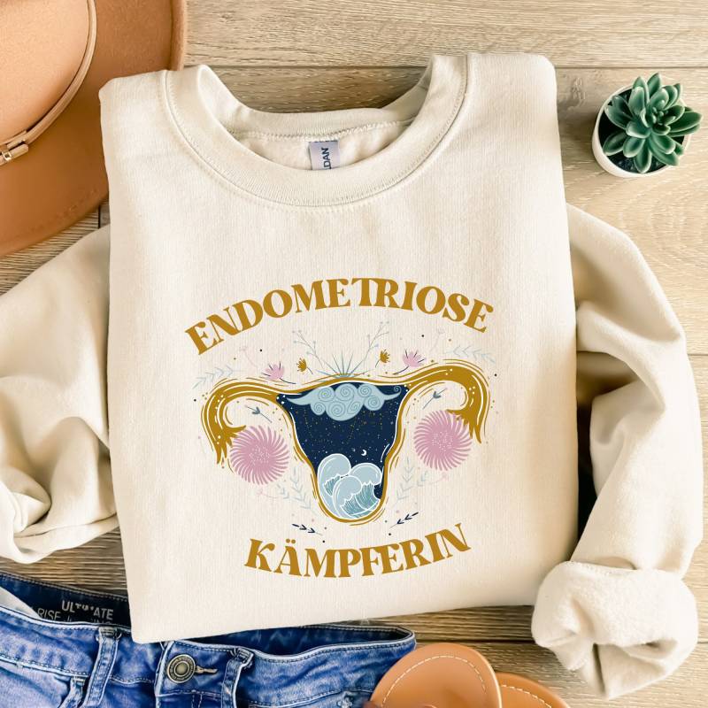 Endometriose Kämpferin, Endo Sweatshirt, Pullover, Awareness, Unterstützung, Sweater Endometriose Kämpferin, Endo Sweatshirt, Pullover, Awareness, Unterstützung, Sweater von RelatableStds