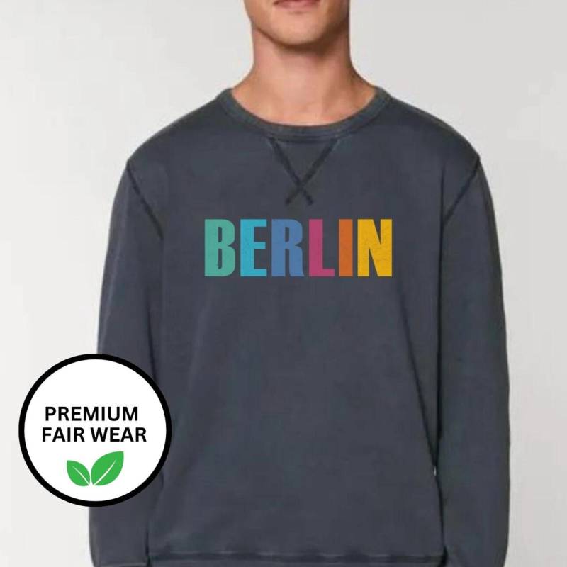 Lovebln - The Label Berlin Sweatshirt, Pullover, Pulli, Hoodie, Sweater, Organic Souvenir Lovebln - The Label Berlin Sweatshirt, Pullover, Pulli, Hoodie, Sweater, Organic Souvenir von RelatableStds