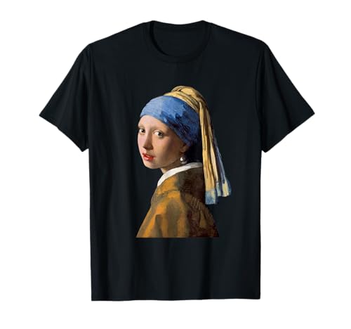 Das Mädchen mit einem Perlenohrring von Johannes Vermeer T-Shirt von RelaxArtWorld