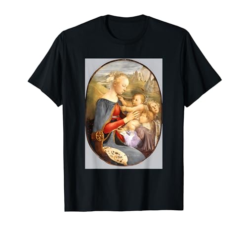 Madonna und Kind mit zwei Engeln von Sandro Botticelli T-Shirt von RelaxArtWorld