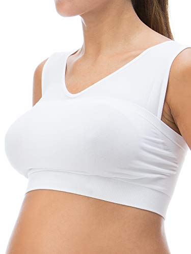 RelaxMaternity 5700 (Weiß, M) Still-BH mit aufklappbarem Band von RelaxMaternity