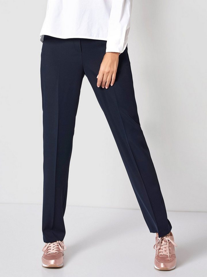 Relaxed by TONI Bügelfaltenhose Steffi aus knitterfreiem Material von Relaxed by TONI