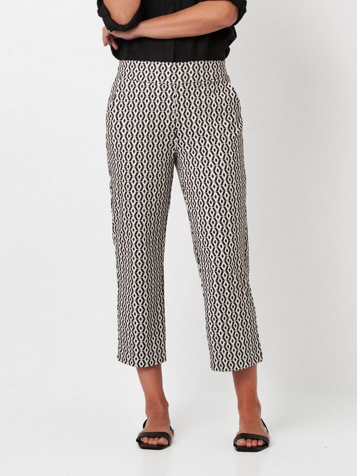 Relaxed by TONI Culotte Scarlet mit grafischem Muster von Relaxed by TONI