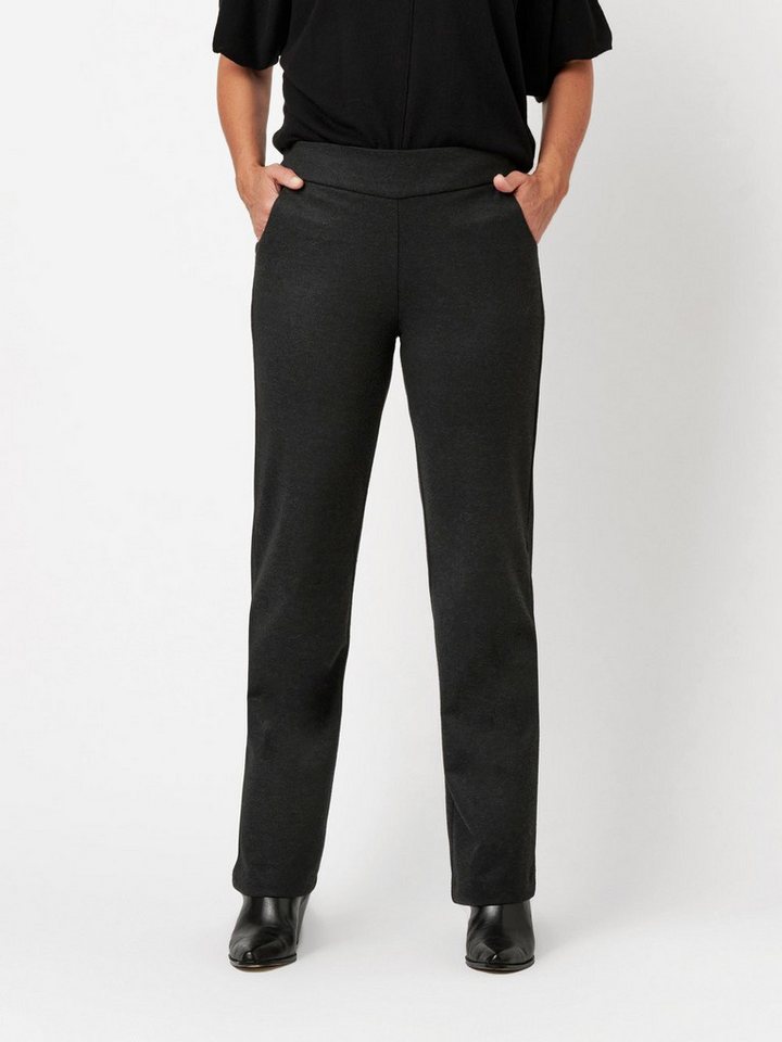 Relaxed by TONI Palazzohose Scarlet in melierter Optik von Relaxed by TONI