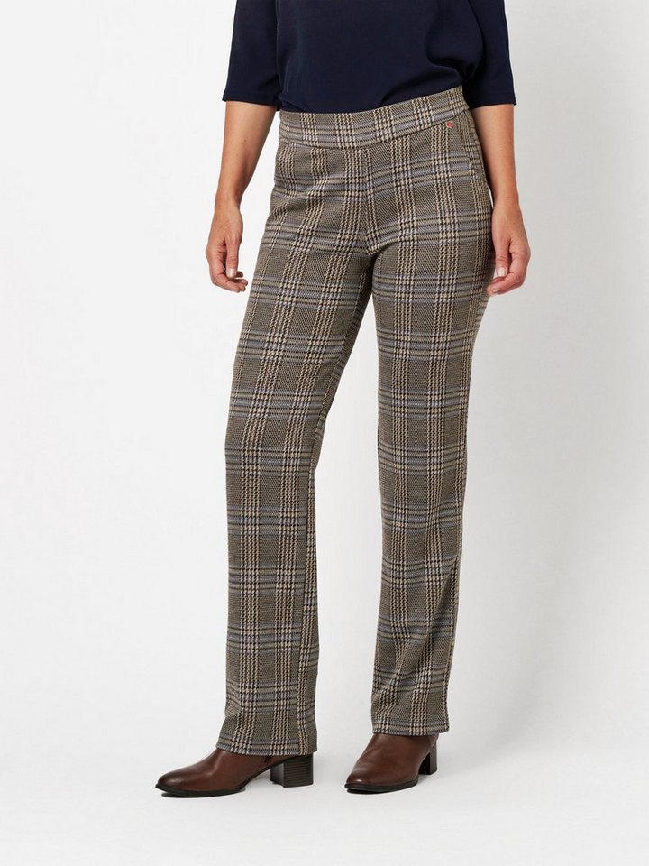 Relaxed by TONI Palazzohose Scarlet mit Karomuster von Relaxed by TONI