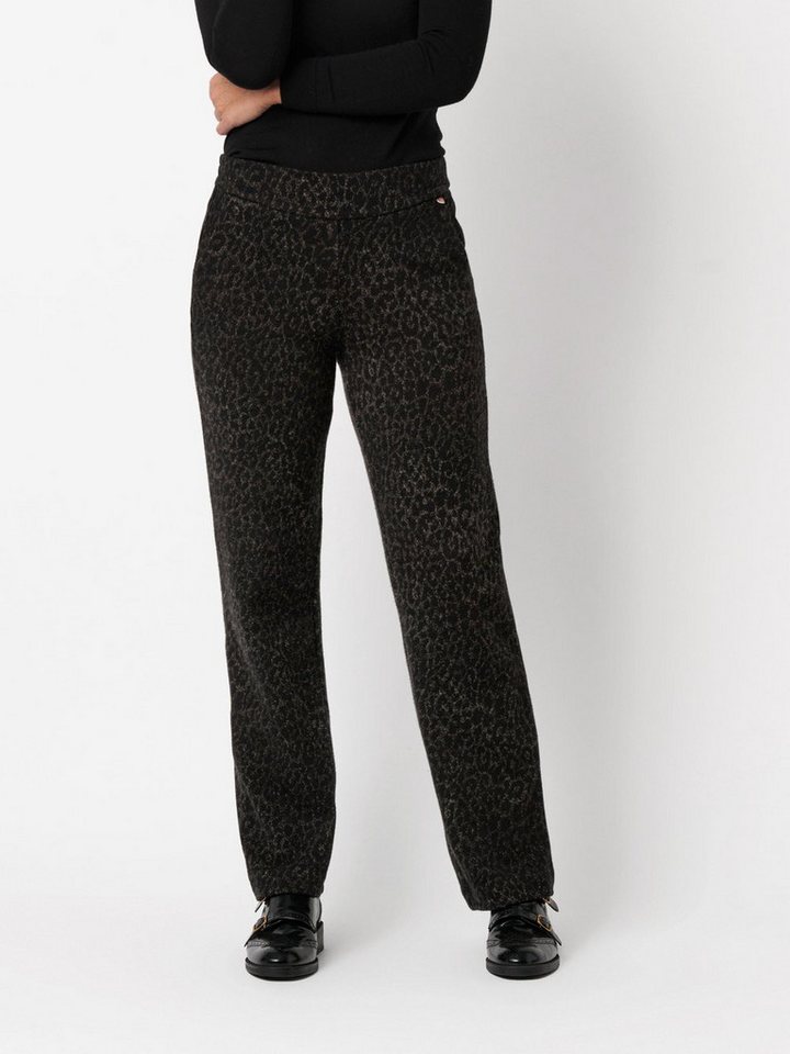 Relaxed by TONI Palazzohose Scarlet mit Leo-Muster von Relaxed by TONI