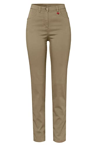 Relaxed by Toni Damen 5-Pocket-Hose »Meine Beste Freundin« in schmaler Passform 38K Khaki | 641 von Relaxed by Toni