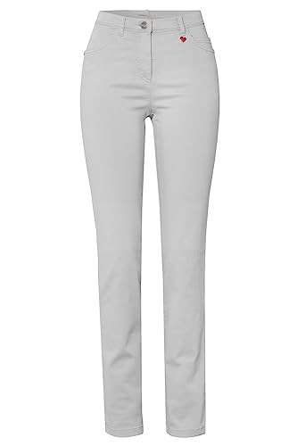 Relaxed by Toni Damen 5-Pocket-Hose »Meine Beste Freundin« in schmaler Passform Meine Beste Freundin 46 Silver Grey | 082 von Relaxed by Toni