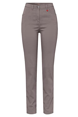 Relaxed by Toni Damen 5-Pocket-Hose »Meine Beste Freundin« in schmaler Passform 46 Taupe | 075 von Relaxed by Toni