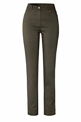 Relaxed by Toni Damen 5-Pocket-Hose »Meine Beste Freundin« in schmaler Passform 46K olivgrün | 690 von Relaxed by Toni