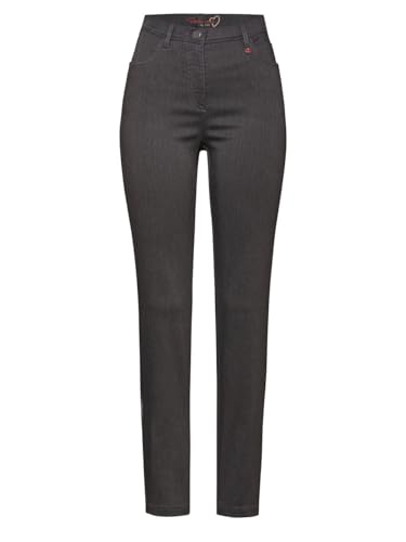 Relaxed by Toni Damen 5-Pocket-Hose »Meine Beste Freundin« in schmaler Passform 48 Dark Grey | 087 von Relaxed by Toni