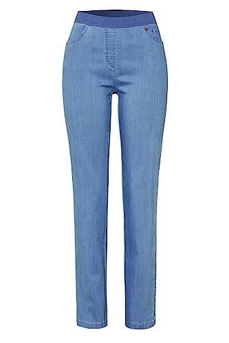 Relaxed by Toni Damen 5-Pocket-Hose »My Darling« mit breitem Jerseybund 40 Light Blue | 053 von Relaxed by Toni