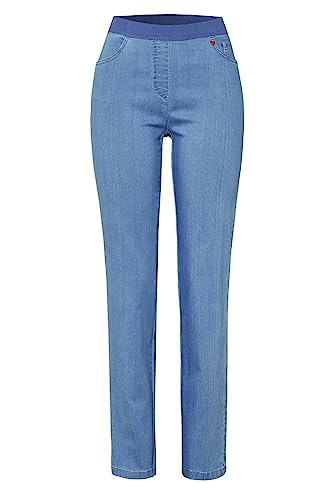 Relaxed by Toni Damen 5-Pocket-Hose »My Darling« mit breitem Jerseybund My Darling 40 Light Blue | 053 von Relaxed by Toni