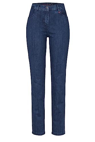 Relaxed by Toni Damen 5-Pocket-Jeans »Meine Beste Freundin« in Slim-Fit 42K Mittelblau | 054 von Relaxed by Toni