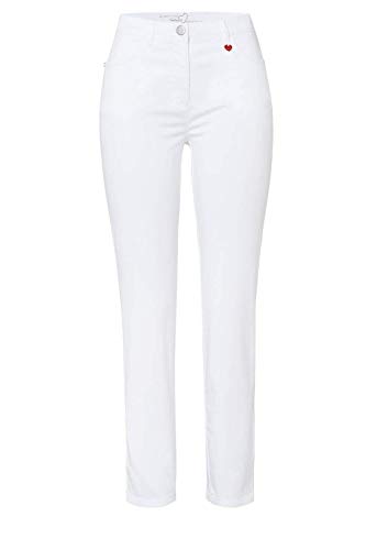 Relaxed by Toni Damen 5-Pocket-Hose »Meine Beste Freundin« in schlanker Passform 38K weiß | 080 von Relaxed by Toni