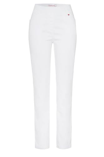 Relaxed by Toni Damen 5-Pocket-Hose »Meine Beste Freundin« in schlanker Passform 46 White | 080 von Relaxed by Toni