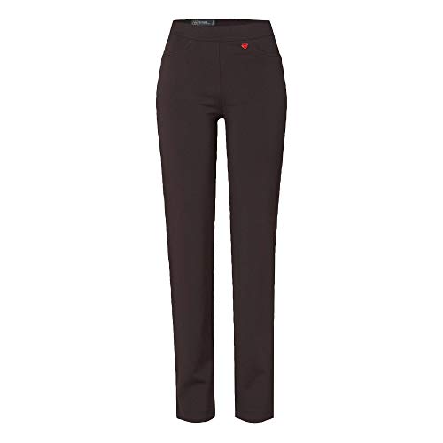 Relaxed by Toni Damen Schlupfhose »Alice« aus weichem Jersey 40 Coffee von Relaxed by Toni