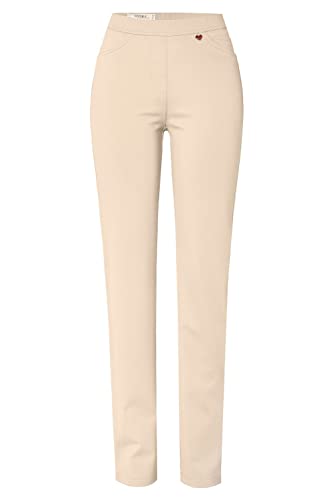 Relaxed by Toni Damen Stretch-Hose »Alice« aus weichem Jersey 40 beige | 071 von Relaxed by Toni