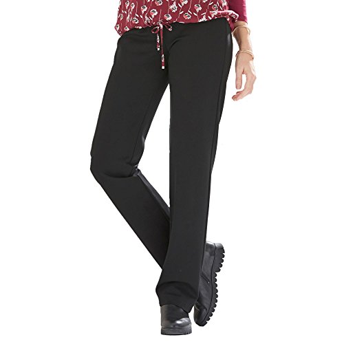 Relaxed by Toni Damen Stretch-Hose »Alice« aus weichem Jersey 40K Black | 089 von Relaxed by Toni