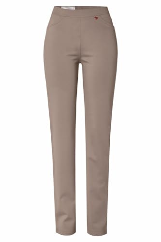 Relaxed by Toni Damen Schlupfhose »Alice« aus weichem Jersey 44 Taupe | 076 von Relaxed by Toni