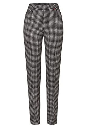 Relaxed by Toni Damen Schlupfhose »Alice« mit Hahnentritt 46K Anthra | 088 von Relaxed by Toni
