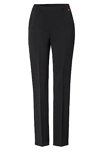 Relaxed by Toni Damen Bügelfaltenhose »Jade« mit Rundum-Gummizug Jade 44 Black | 089 von Relaxed by Toni