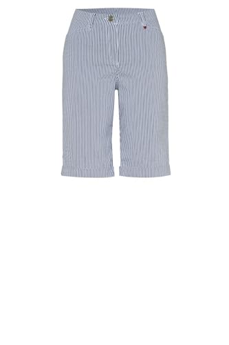 Relaxed by Toni Damen Stretch-Hose »Meine Beste Freundin« in Seersucker Meine Beste Freundin 42 Blue/White | 054 von Relaxed by Toni