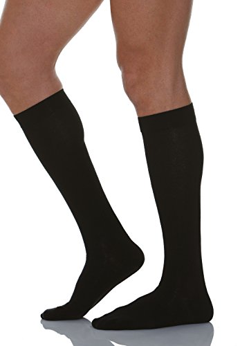 Relaxsan 820 (Schwarz 6-XXL) Kompressionsstrümpfe 18-22 mmHg Herren und Damen, Abgestufte Kompression Socken von Relaxsan