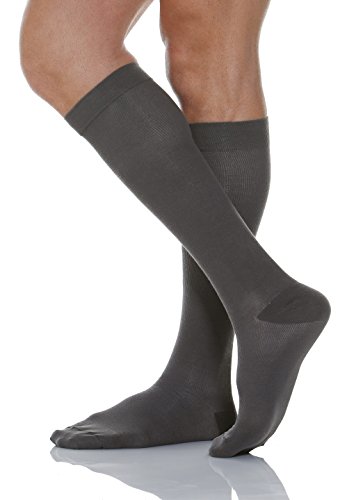 Relaxsan 920 (Grau 2-S) Kompressionssocken Herren und Damen 22-27 mmHg, Abgestufte Kompression Socken Baumwolle von Relaxsan