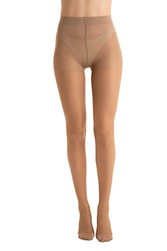 Relaxsan Basic 880 (Braun 5/XXL Plus) Kompressionsstrümpfe Damen 18-22 mmHg, Stützstrümpfe 140 Den von Relaxsan