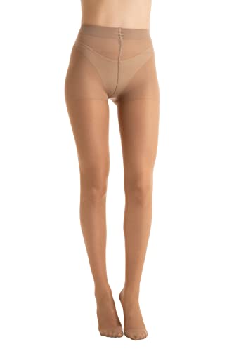 Relaxsan Basic 880P-new (Braun 2/M) Kompressionsstrümpfe Damen 22-27 mmHg, Kompressionshose 140 Den PLUS von Relaxsan