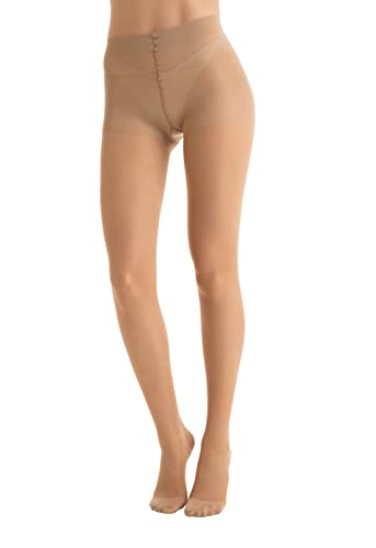 Relaxsan Basic 880P-new (Hautfarbe 2/M) Kompressionsstrümpfe Damen 22-27 mmHg, Kompressionshose 140 Den PLUS von Relaxsan